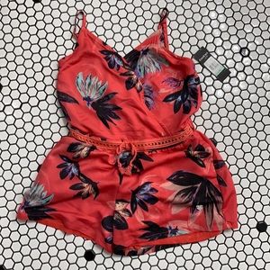 NWT Bebe girls romper size large